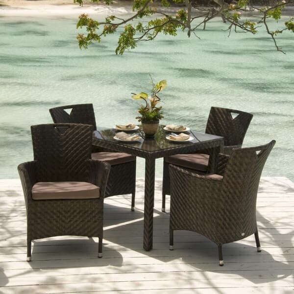 Alexander Rose Ocean Fiji 4 Seater Set (AROFSET01) - Garden Furniture World