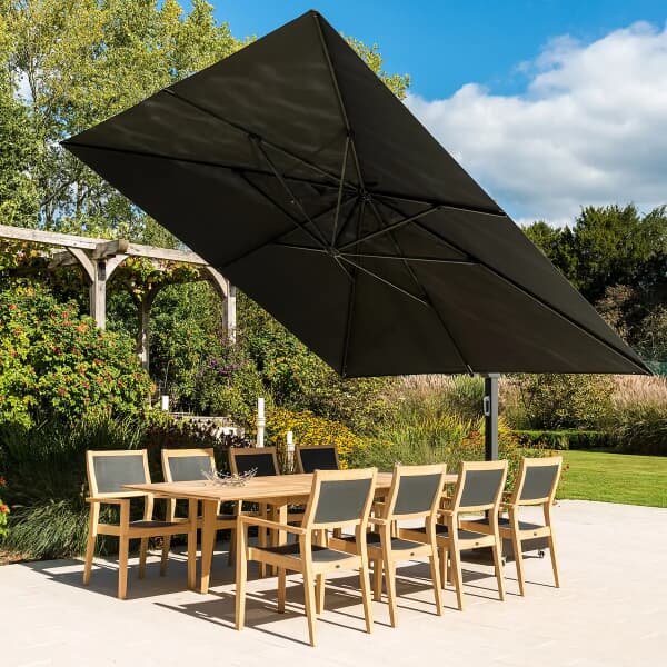 Alexander Rose Tivoli Roble Rectangular Extending 8 Seat Dining Set