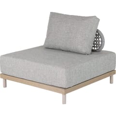 Kettler Mali Low Lounge Single Lounge with Cushion