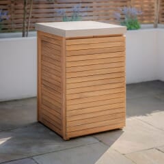 Maze Bali Outdoor Kitchen Single Unit - Acacia Wood