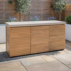 Maze Bali Outdoor Kitchen Triple Unit - Acacia Wood