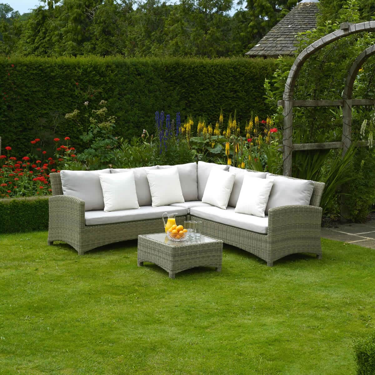 Bramblecrest Cotswold Sofa Corner Set (BCOTSD) Garden Furniture World