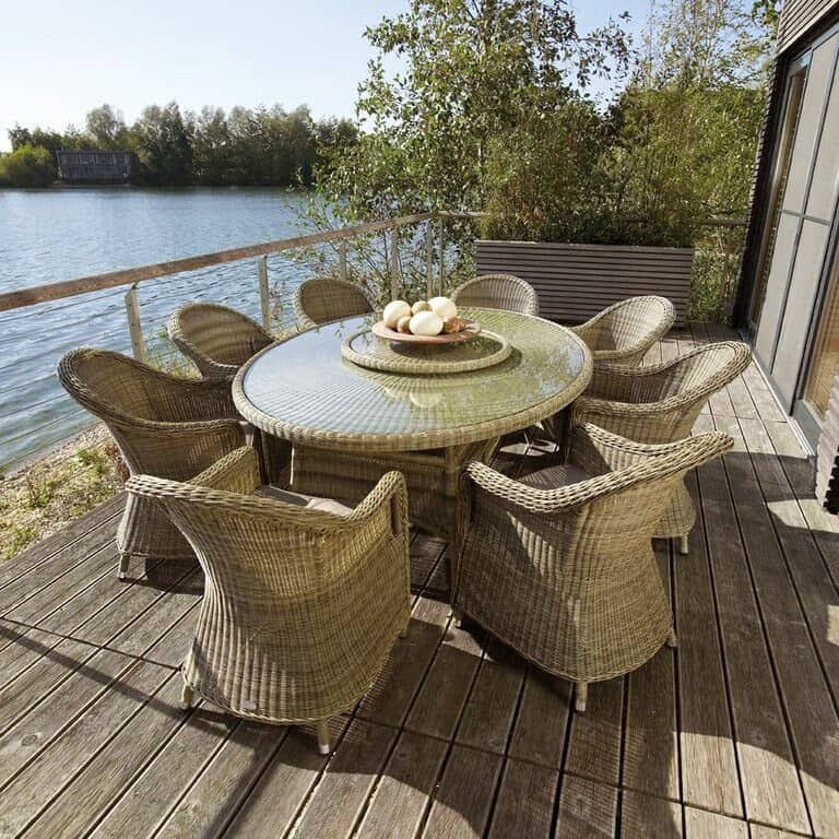 Bramblecrest Sahara Round Back 8 Seat Elliptical Set (BNEVSET02