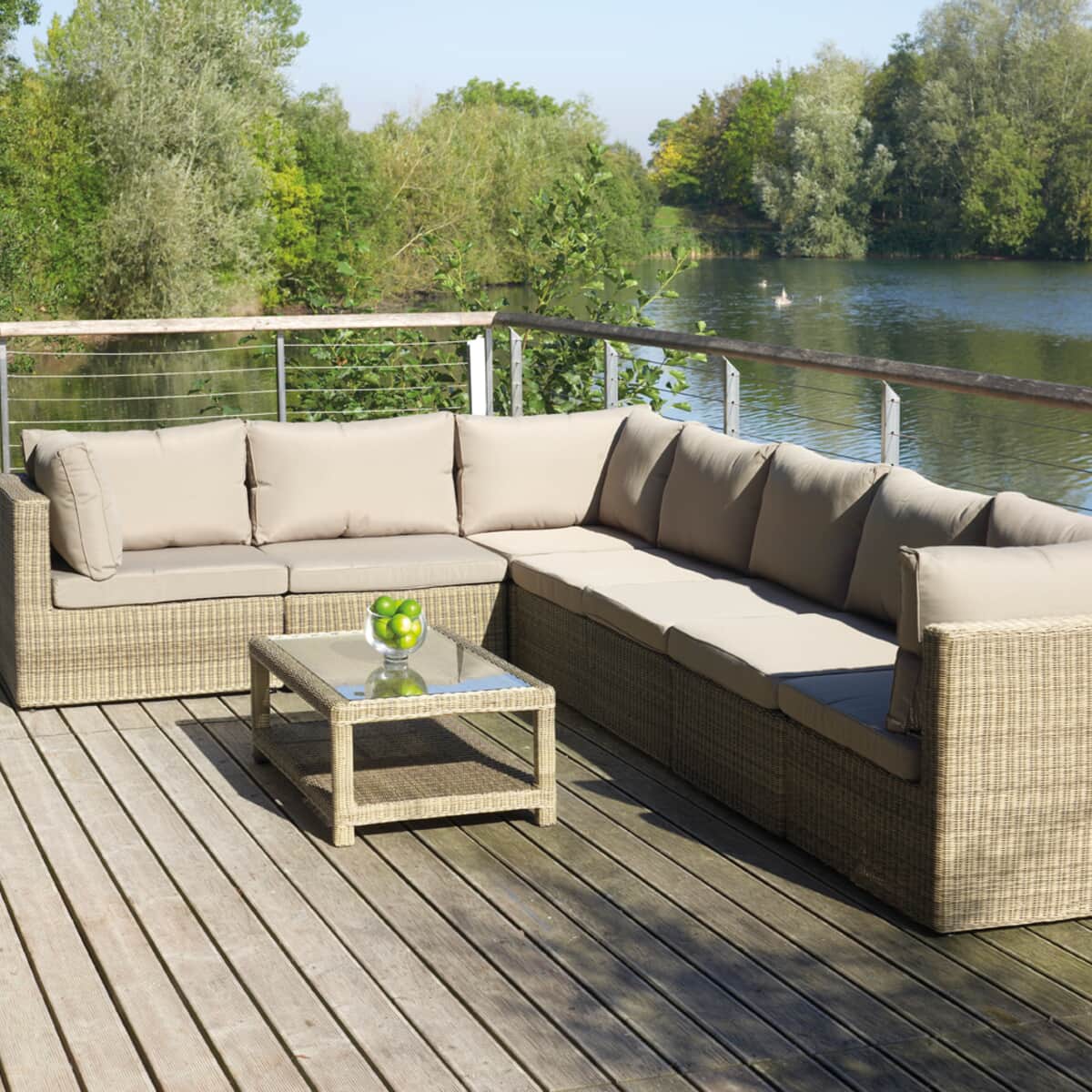 Bramblecrest Sahara Classic Modular Set (BSAHSET11) Garden Furniture