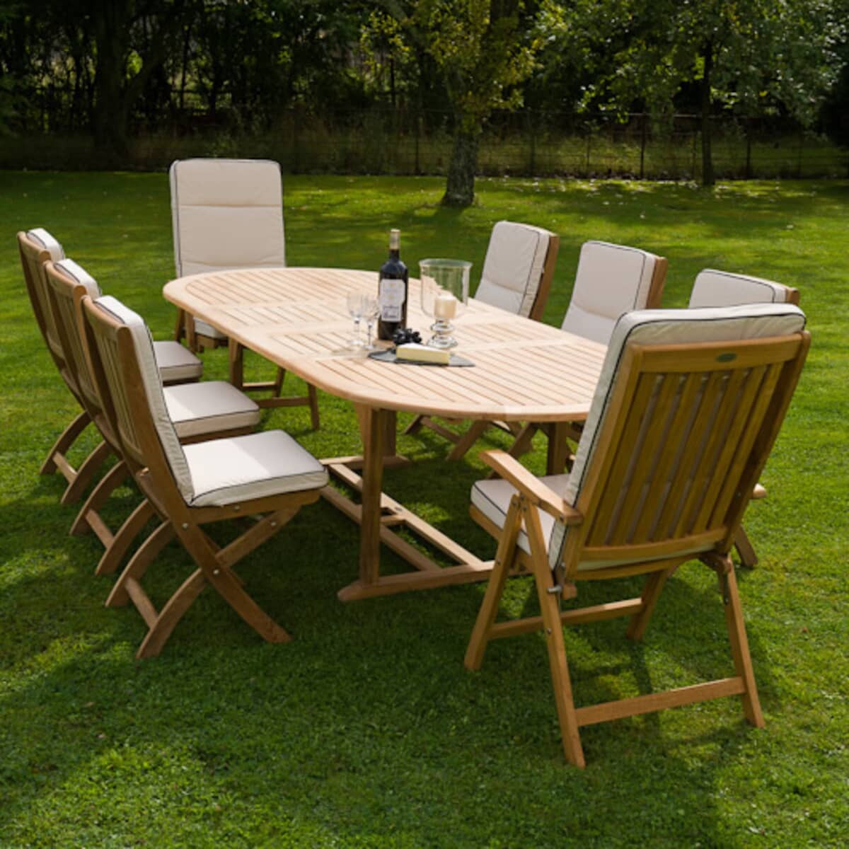 Bramblecrest Sandown 8 Seat Set (BSANSET01) Garden Furniture World