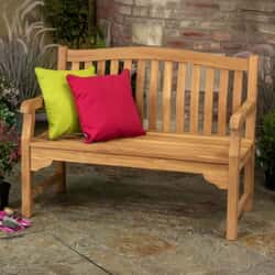 Norfolk Leisure Kingsbury Teak Bench 120cm