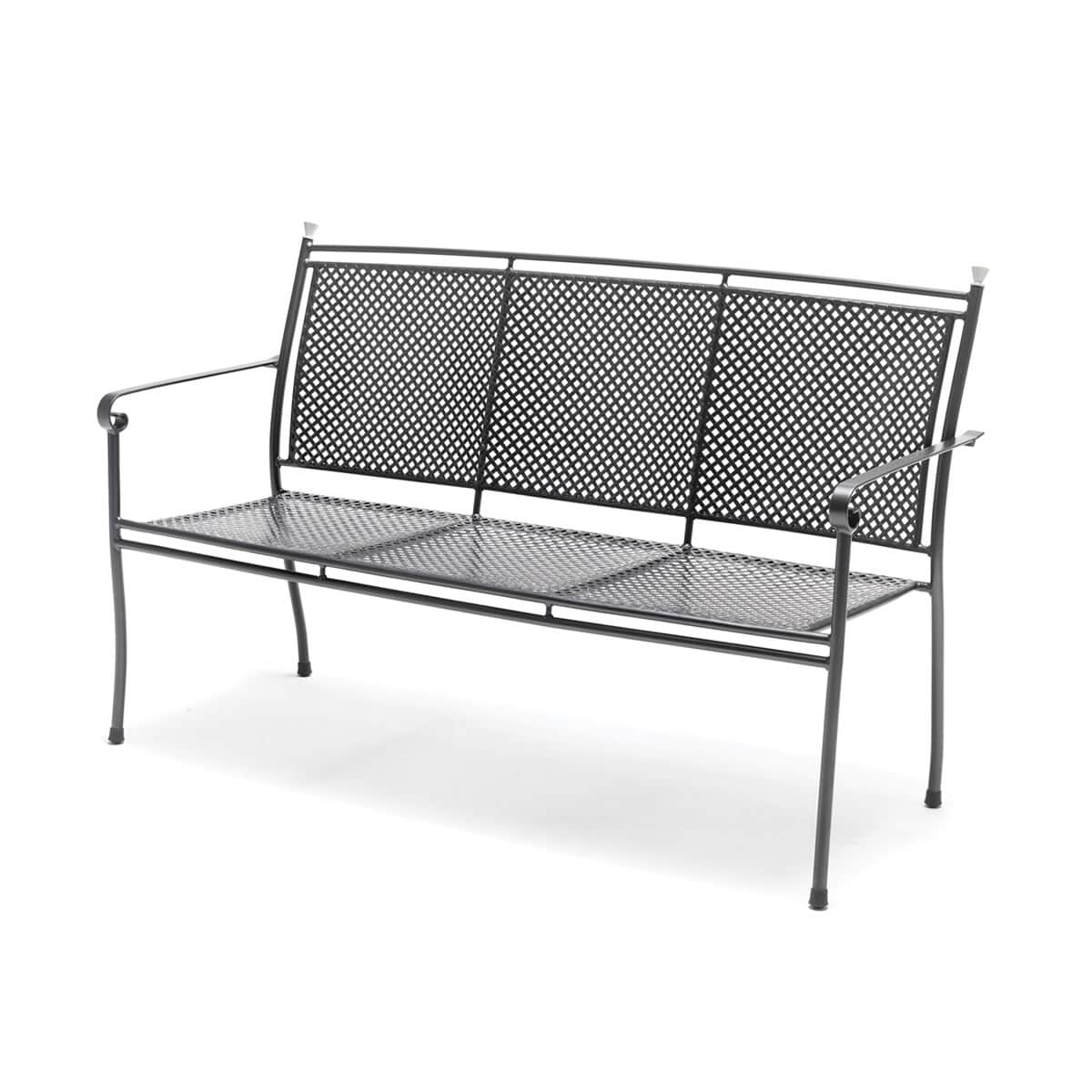 Kettler Rexia 3 Seat Bench IRON GREY (C18060200) Garden Furniture World