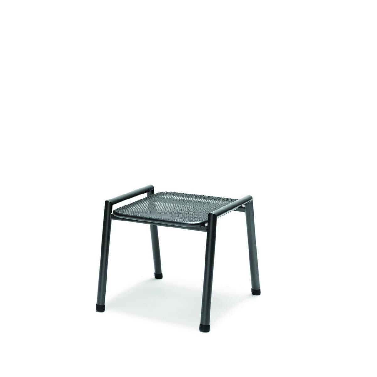 Kettler Novero Footstool/Side Table - IRON GREY