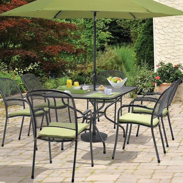 Royal Garden Carlo 6 Seater Mesh Set (CAR11SET04) Garden Furniture World
