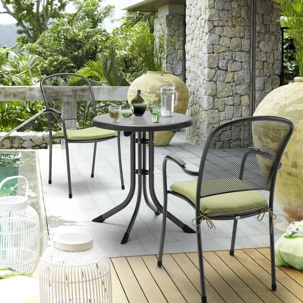 Royal Garden Carlo 2 Seat Bistro Set (CAR11SET07) Garden Furniture World