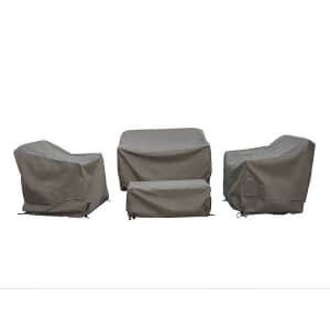 Bramblecrest Wisley 2 Seater Sofa 2 Sofa Chairs  Coffee Table Set Covers