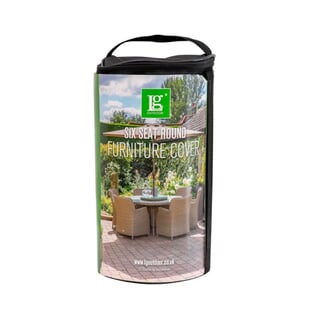 LG Outdoor Deluxe Cover - 6 Seat Round Dining Set