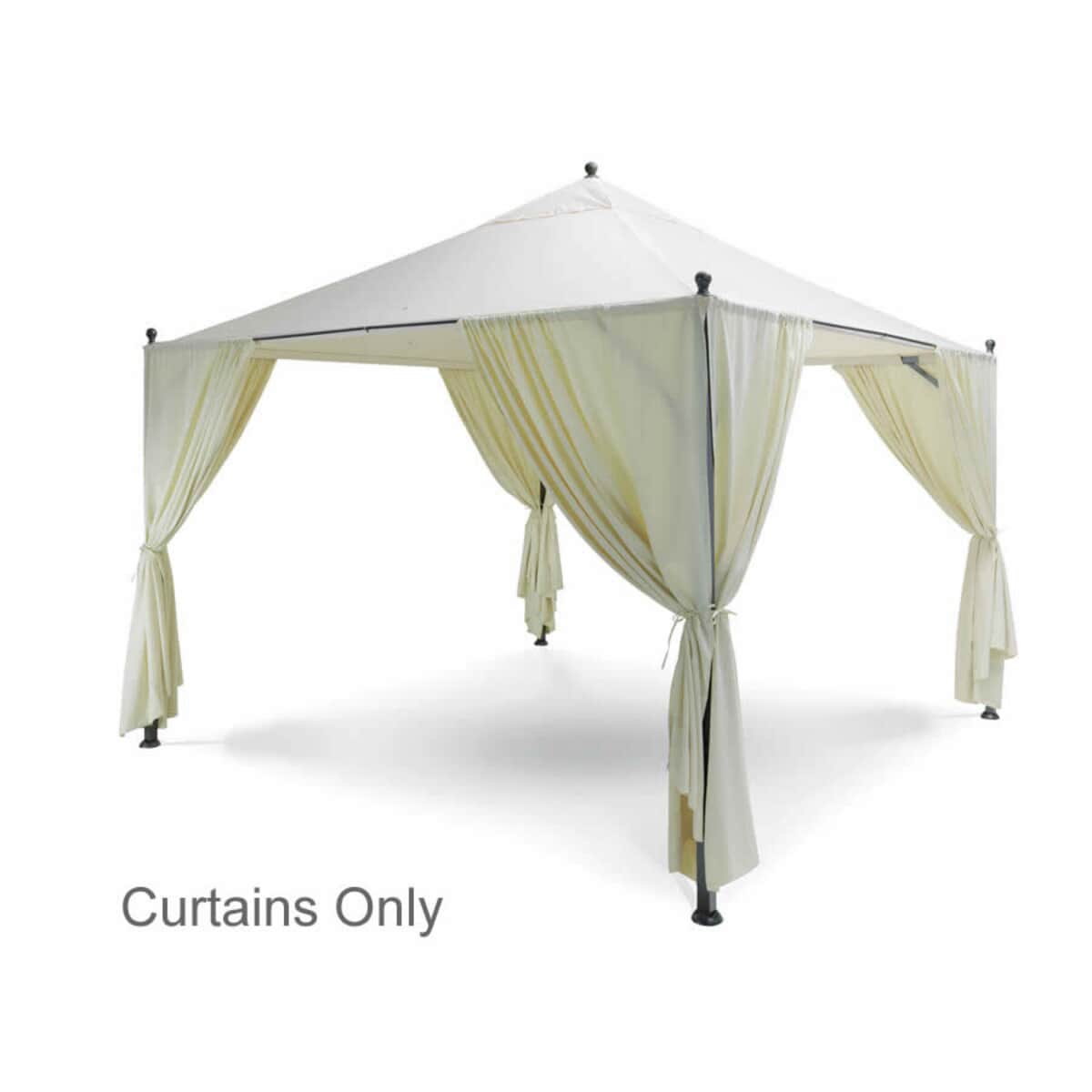 Kettler 3.5m Gazebo Curtain Set Natural (E70020002) Garden Furniture