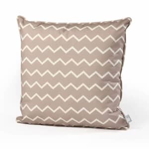 Extreme Lounging B Scatter Cushion Zig Zag Silver Grey Patterned