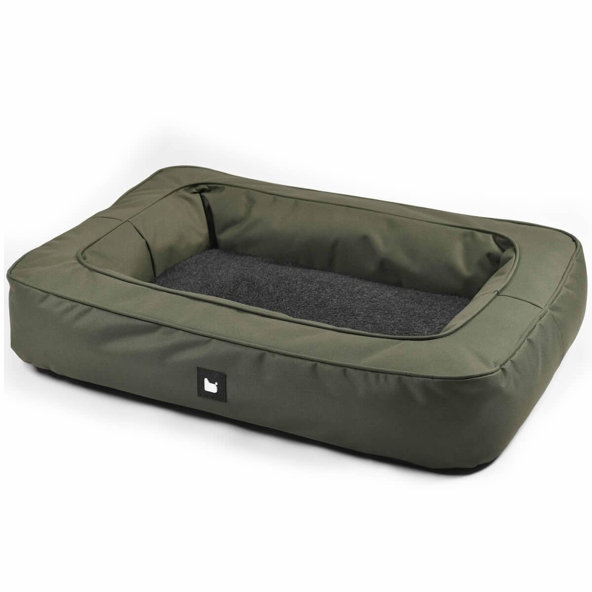 Extreme Lounging B Dog Mighty Dog Bed Forest Green H15 x W80 x L60cm