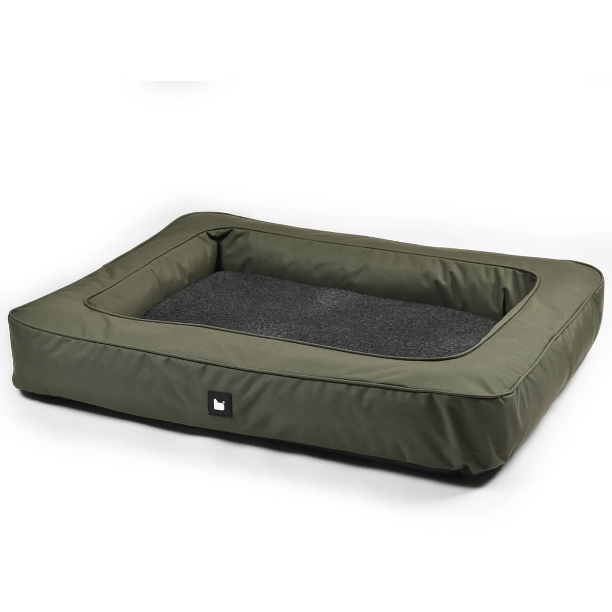 Extreme Lounging B Dog Monster Dog Bed Forest Green H15 x W100 x L80cm