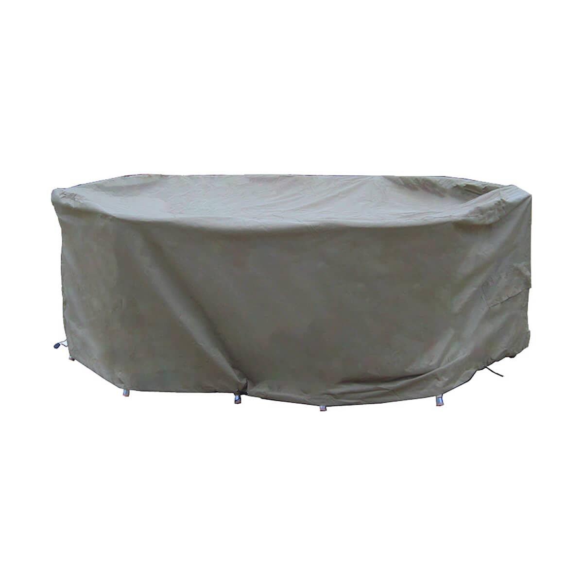 Bramblecrest 175 x 120cm Elliptical Table Set Cover - Khaki