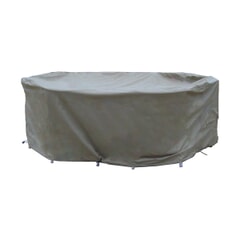 Bramblecrest 175 x 120cm Elliptical Table Set Cover - Khaki