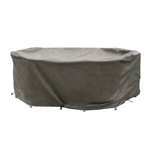 Bramblecrest Aluminium 213 x 108cm Oval TableSet Cover