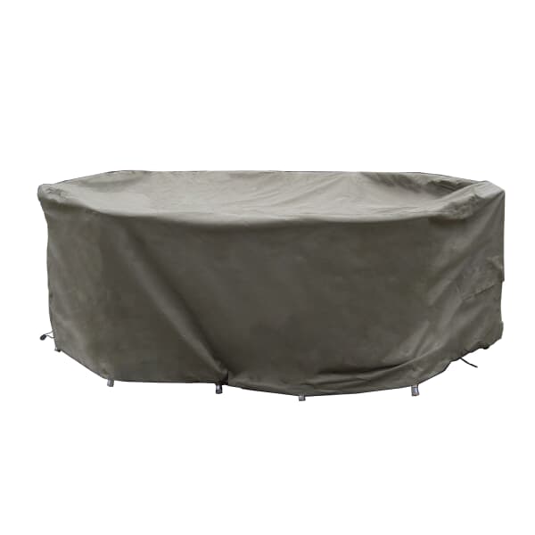 Bramblecrest Aluminium 213 x 108cm Oval TableSet Cover