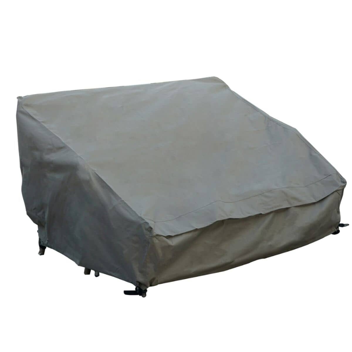 Bramblecrest Prague 2x Reclining Sofa Chair with Footstools And Coffee Table Set Cover Khaki