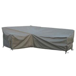 Bramblecrest L Shape Sofa Cover - Long Right - Khaki	