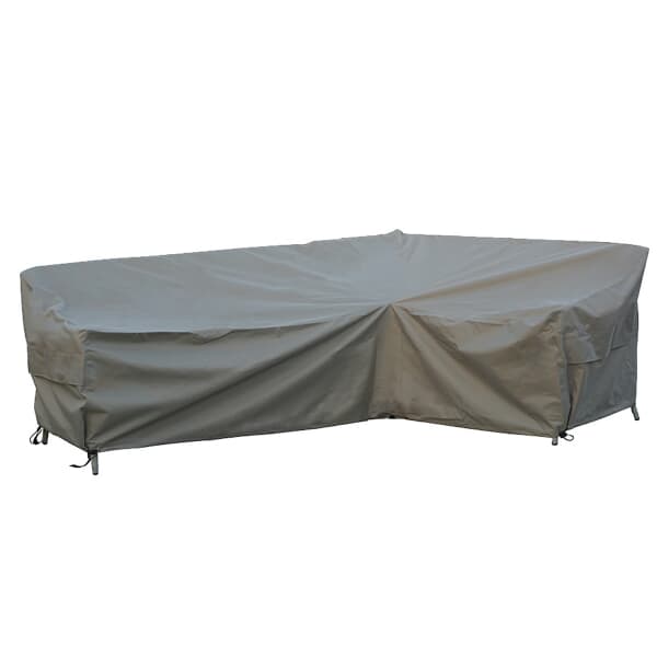 Bramblecrest Tetbury L Shape Sofa Cover - Long Left - Khaki