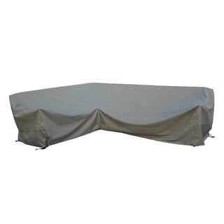Bramblecrest Large Rectangle L Shape Sofa Cover - Long Right - Khaki