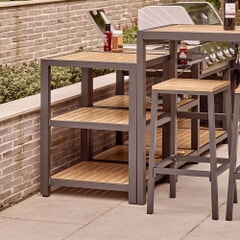 LG Outdoor Sanctuary Outdoor Kitchen Square Unit