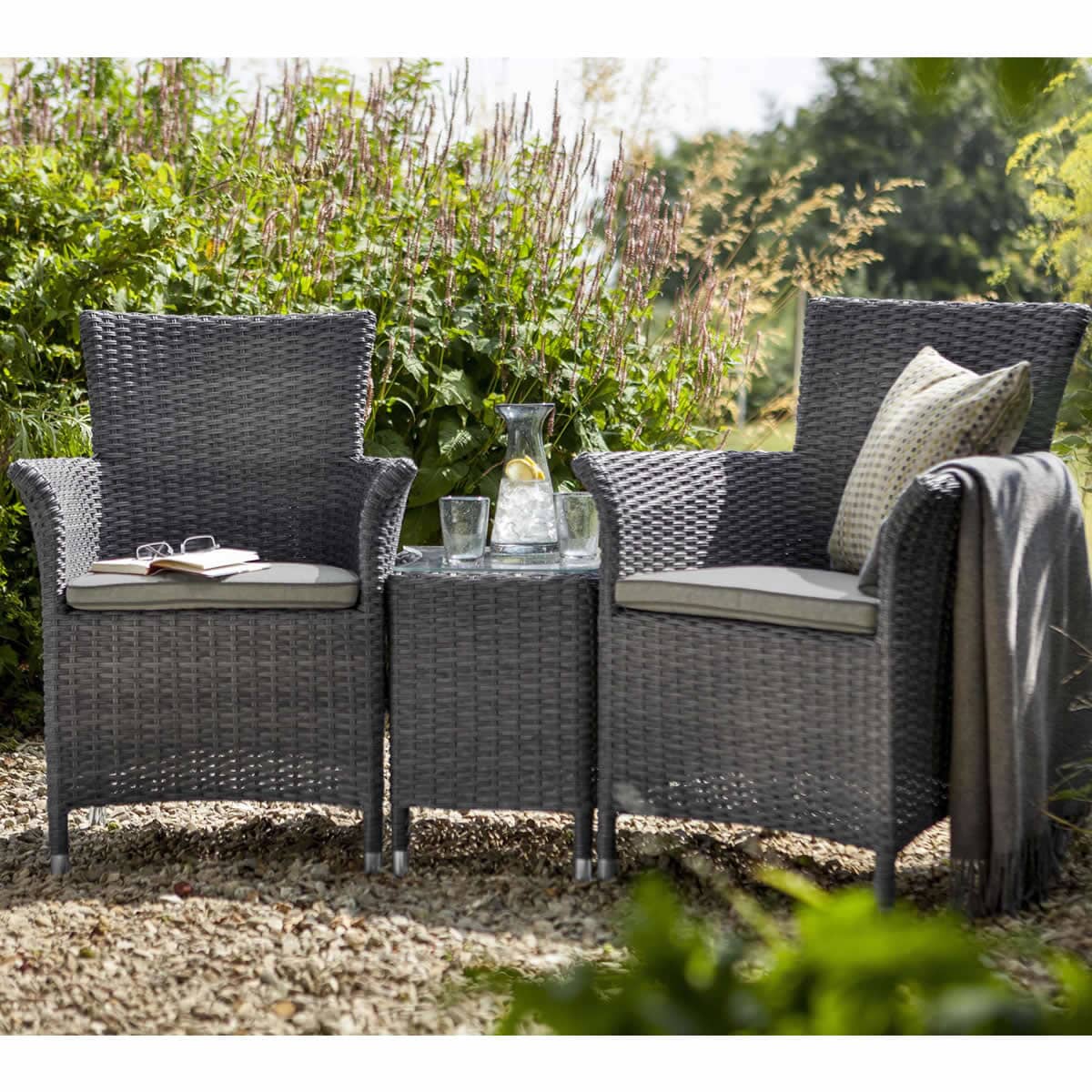 Hartman Appleton Duet Set - Sepia/Henna (Brown Rattan) - (HAPPSET05