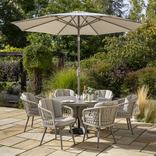 Hartman Aries 6 Seat Round Set