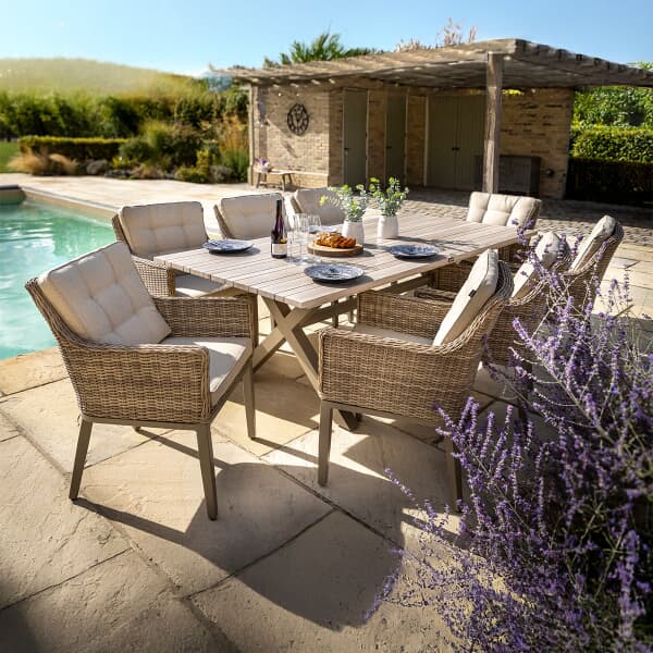 Hartman Arley 8 Seat Rectangular Set