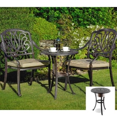 Hartman Amalfi Bistro Ice Bucket Set - Bronze (HARSET122) - Garden