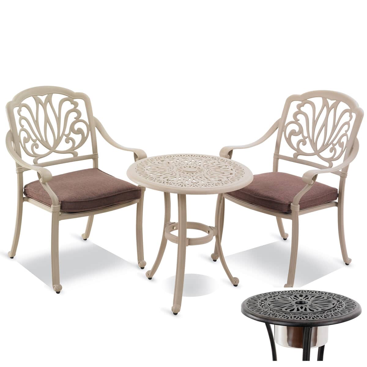 Hartman Amalfi Bistro Ice Bucket Set Sahara (HARSET159) Garden