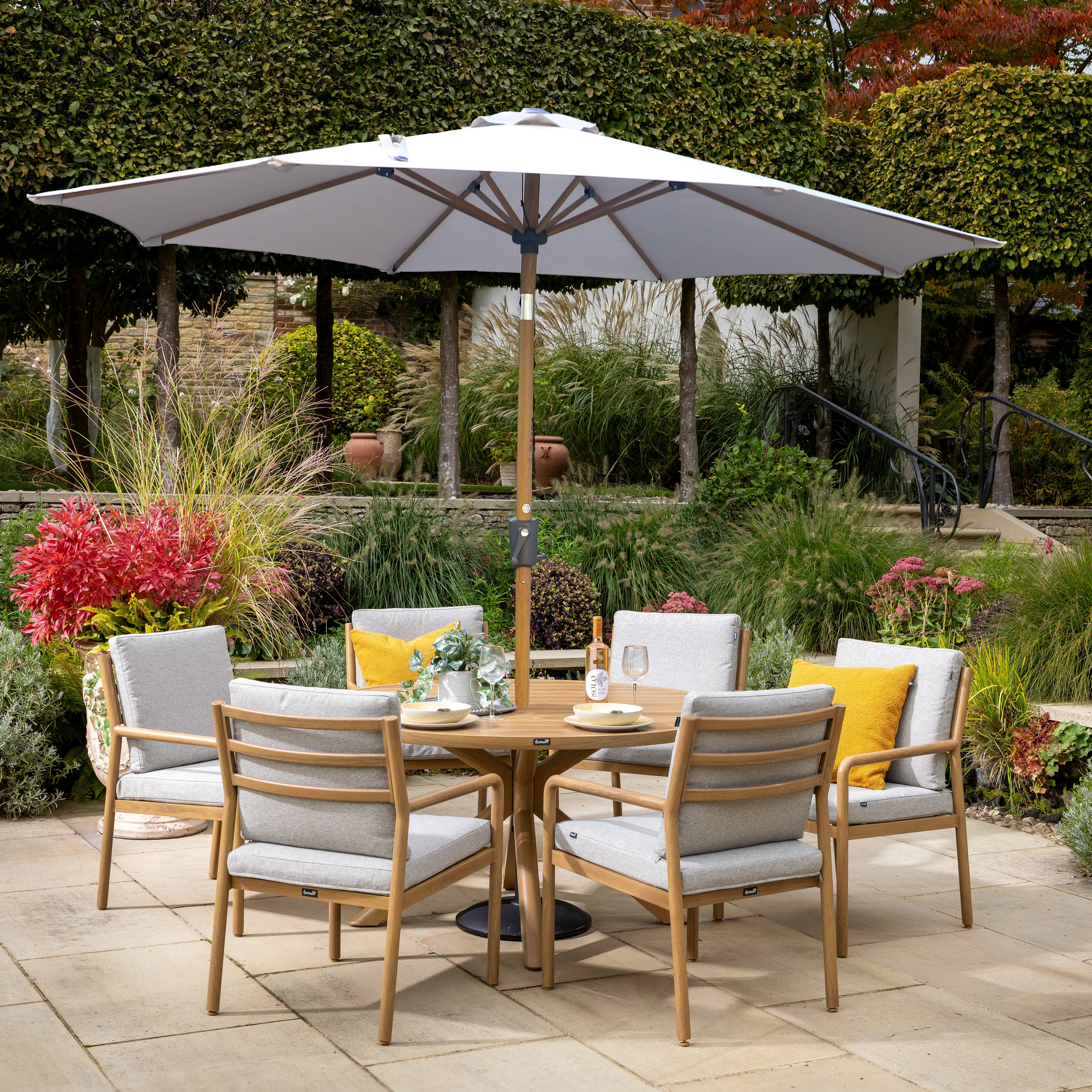 Hartman Sahara 6 Seat Round Set