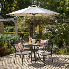 Hartman Avebury 4 Seat Round Set Antique Moss