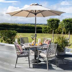 Hartman Avebury 4 Seat Round Set Crimini