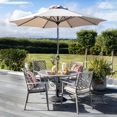 Hartman Avebury 4 Seat Round Set Crimini