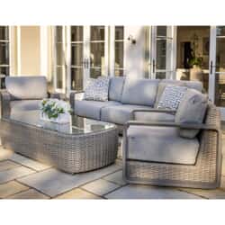 Hartman Dune 3 Seat Lounge Set Greige/Taupe
