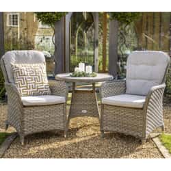 Hartman Eton Tuscan Bistro Set Beech/Oatmeal