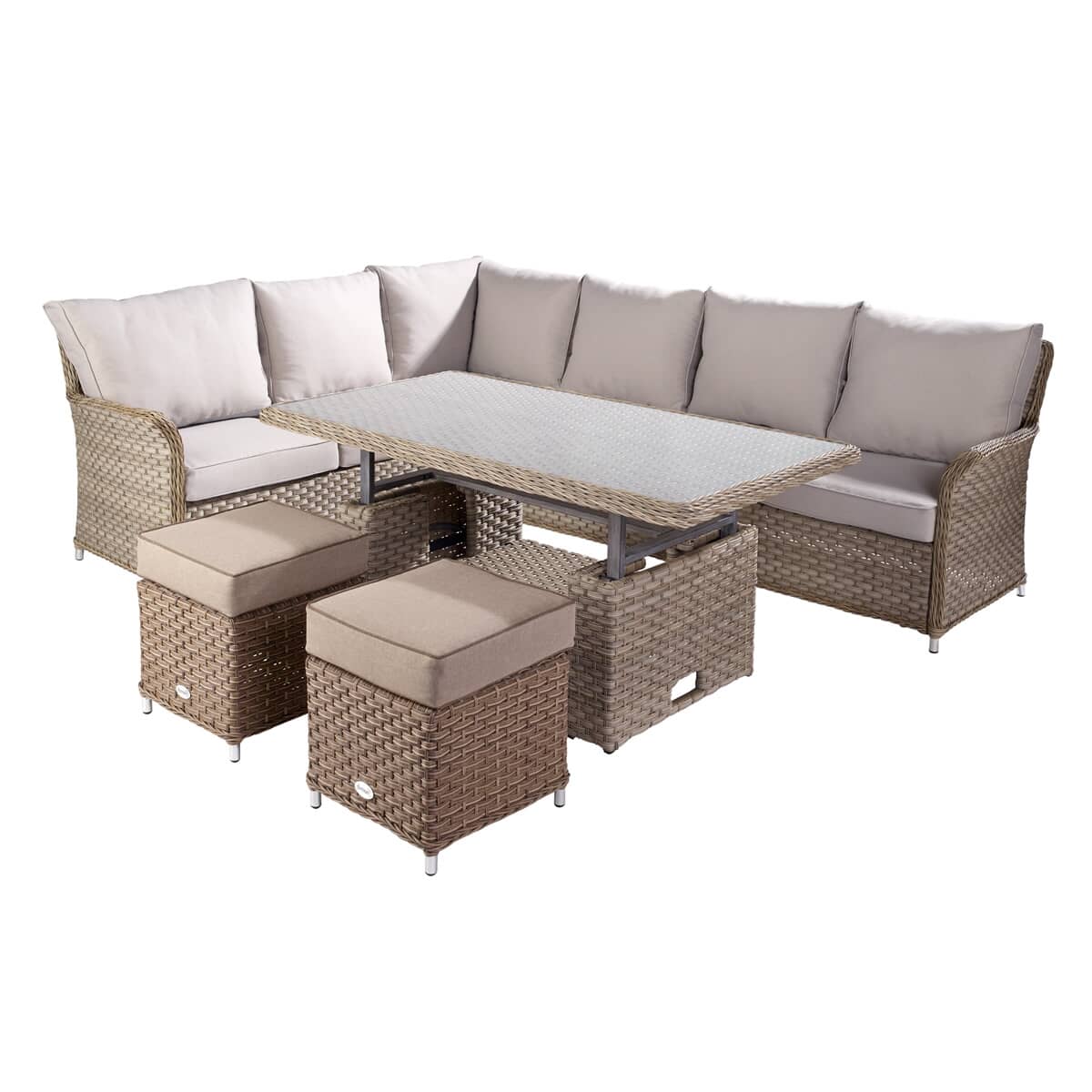 hartman heritage rectangular casual dining set