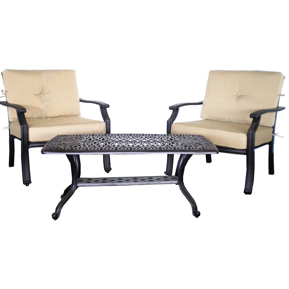 Hartman Jamie Oliver 2 Seat Lounge Set (HJOLSET01) Garden Furniture World