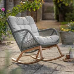 Bramblecrest Helsinki Rocking Sofa Armchair Fern Green With Cushion