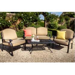 Hartman Amalfi Lounge 2 Seat Sofa Set Bronze/Amber