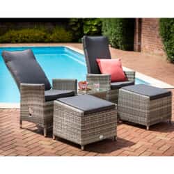 Hartman Westbury Reclining Companion Set Ash/Slate
