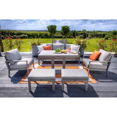 Hartman Rio 3 Seat Casual Lounge Set with Adjustable Table