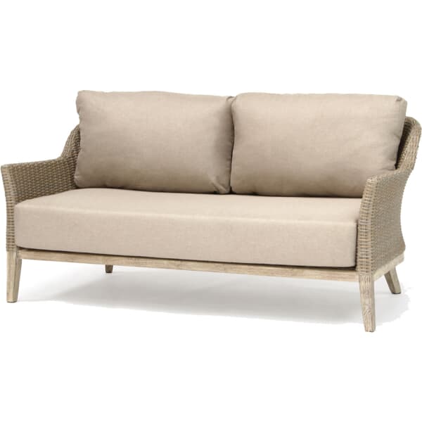 Kettler Cora Wicker - 3 Seat Sofa with cushions