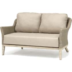 Kettler Cora Wicker - 2 Seat Sofa with cushions