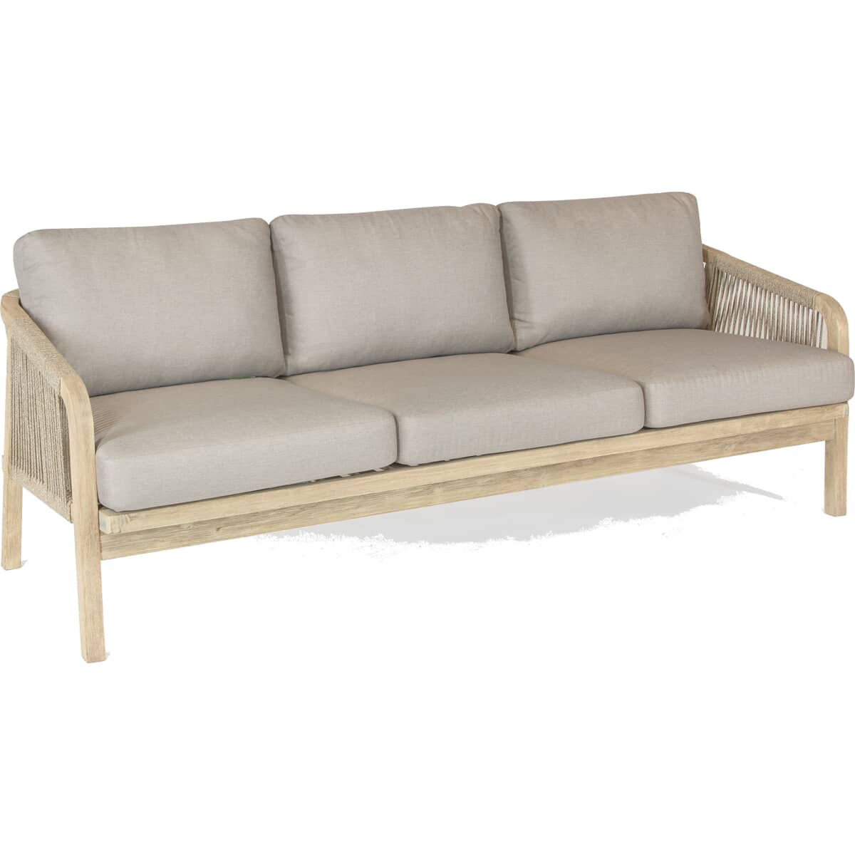 Kettler Cora Rope - 3 Seat Sofa with Cushions