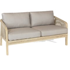 Kettler Cora Rope - 2 Seat Sofa with cushions